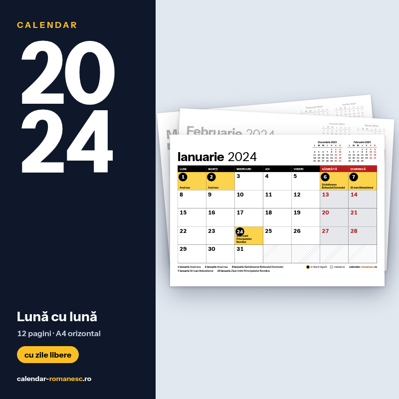 Lună cu lună 2024 - previzualizare